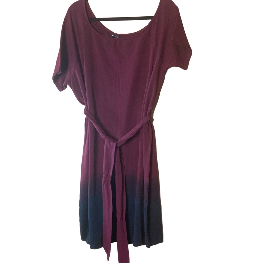 Torrid Dress‎ with Sash Ombre Size 1